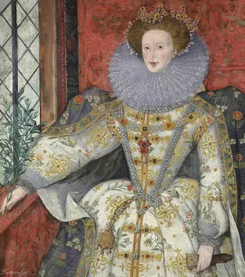 Файл:Queen Elizabeth I ('The Ditchley portrait') by Marcus Gheeraerts the  Younger.jpg — Википедия
