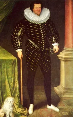 Елизавета I Тюдор. 1590 год.