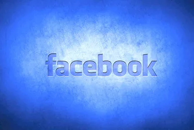Картинка на рабочий стол синий фон, фейсбук, лицокнига, facebook, буквы,  социальная сеть, social network, кнопка 1680 x 1050