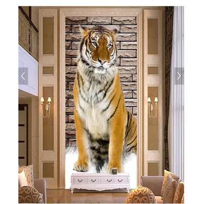 Обои 3D тигр: Скачай в WebP формате для удобства