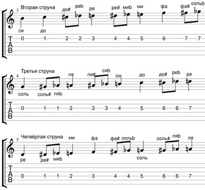 Как играть на гитаре по нотам. Самоучитель. Первые упражнения. –  GuitarMaestro.ru