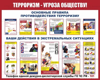 Стенды \"Антитеррор\"