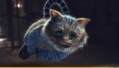 Чеширский кот добрый хитрый толстый …» — создано в Шедевруме