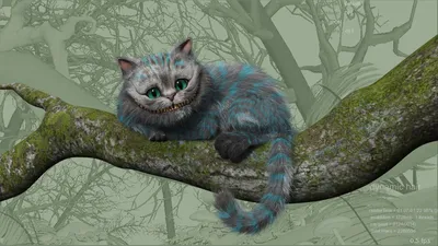 Как нарисовать чеширского кота - 29 фото