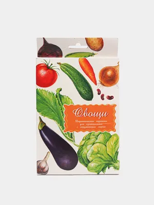 Дидактические карточки Маленький гений, Фрукты/ Овощи купить по цене 250 ₽  в интернет-магазине KazanExpress