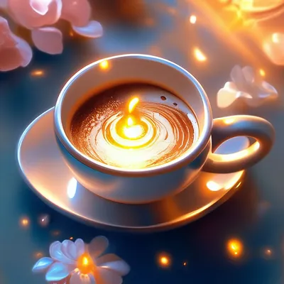 Скачать обои кофе, кофейные зерна, чашки, доброе утро, coffee разрешение  2000x1345 #192425