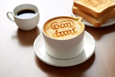 Доброе утро с кофе, открытка для парня, друга с добрым утром скачать  бесплатно