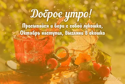 С добрым утром, с началом нового дня! Хорошего настроения, позитивного  жизнеощущения и всего самого хорошего! | ВКонтакте