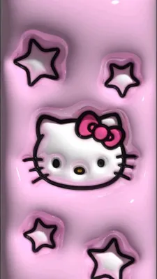 хелоу китти | 3d обои, Обои hello kitty, Праздничные плакаты