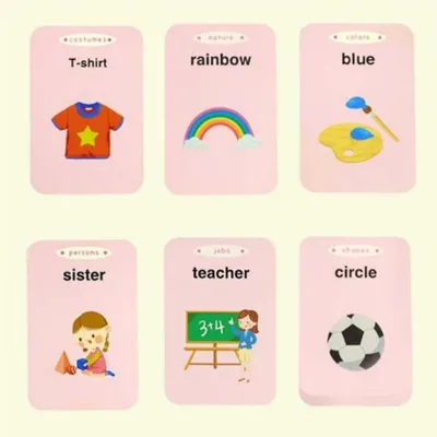 Обучающие обучающие говорящие флеш-карты для детского сада, электронная  аудиокнига на английском языке, игрушки для изучения английских слов –  лучшие товары в онлайн-магазине Джум Гик