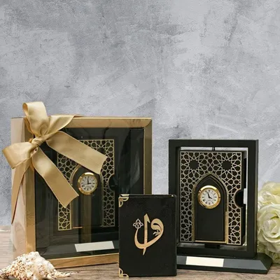 Купить Подарочный набор Розарий + Коран | Роскошные исламские подарки |  Подарок Корана | Исламские подарки на день рождения | Табличка в штучной  упаковке | Joom