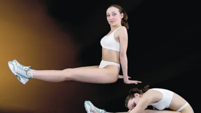 Калланетика (Callanetics) – гимнастика для похудения. Фотограф Марина Роз.