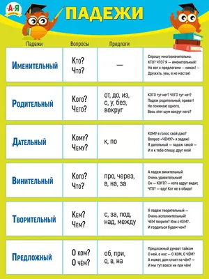 Научила ребенка определять падежи: теперь нет проблем на уроках русского  языка | Школьные годы с родителями | Дзен