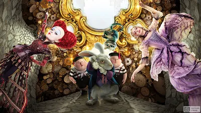 Алиса в стране чудес фильм заяц» — создано в Шедевруме