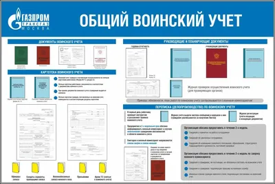 Стенд информационный Общий воинский учет купить в Москве, цены | Артикул не  указан – «ГАСЗНАК»