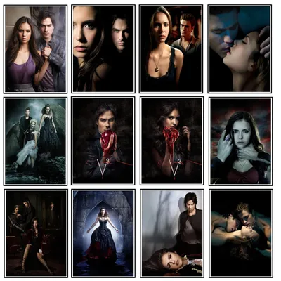 Постер классического фильма «Дневники вампира» | AliExpress