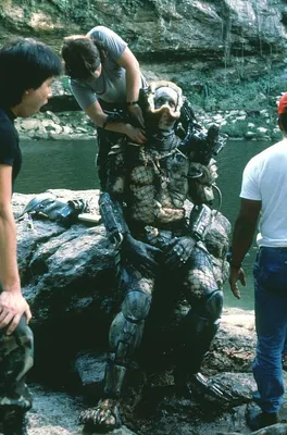 Фотографии со съемок фильма Хищник 1987 год | Пикабу