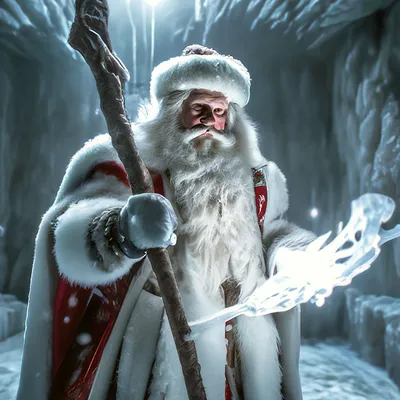 Дед Мороз из фильма сказки Морозко…» — создано в Шедевруме