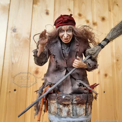 Баба Яга из фильма \"Морозко\" – заказать на Ярмарке Мастеров – QCDVQBY |  Интерьерная кукла, Новосибирск