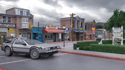 Культовое авто из фильма «Назад в будущее» ушло с молотка по цене суперкара  (фото, видео)