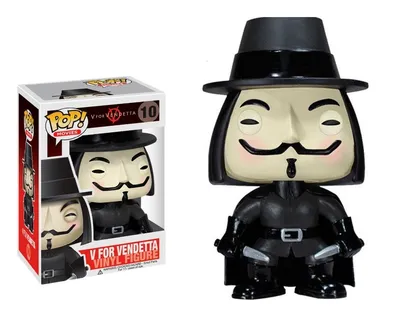 V — значит вендетта Funko POP: купить фигурку Фанко Поп из фильма V for  Vendetta в интернет магазине Toyszone.ru