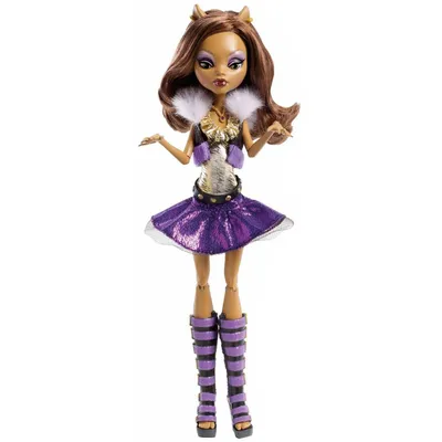 Кукла школа монстров 'Клодин Вульф' (Clawdeen Wolf), серия 'Живая', звук, 'Школа  Монстров', Monster High, Mattel [Y0422]