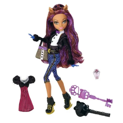 Кукла 'Клодин Вульф' (Clawdeen Wolf)', из серии 'Draculaura's Sweet 1600', 'Школа  Монстров', Monster High, Mattel [W9191]