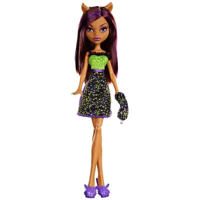 Кукла 'Клодин Вульф' (Clawdeen Wolf), 'Пижамная вечеринка', 'Школа Монстров'  Monster High, Mattel [DPC43]