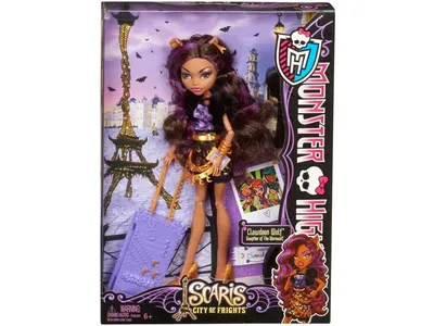 Кукла Mattel Monster High Clawdeen Wolf - Клодин Вульф Пижамная вечеринка -  Кукла с аксессуарами Монстр Хай HKY67 купить в Москве | Доставка по России.