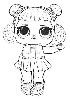 Angel Coloring Page Lotta LOL | Angel coloring pages, Lol dolls, Cute  coloring pages