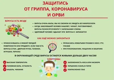 О профилактике заболевания ОРВИ и гриппом