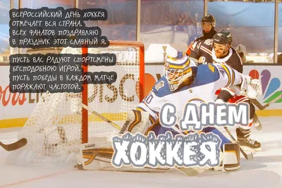 Поздравляем со Всероссийским днем хоккея!