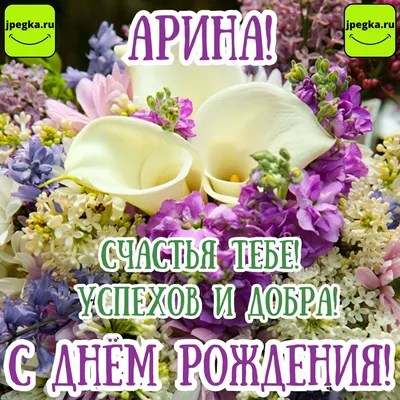 Открытки и картинки С Днём Рождения, Арина Алексеевна!