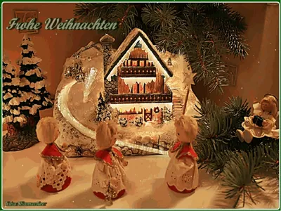 Немецкое Рождество — Weihnachten – И.В. Гёте атындагы №23 ОТКГсы