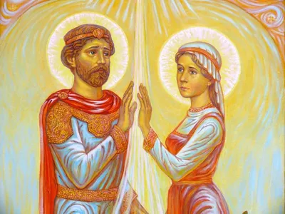 Икона Февронии и Петра: значение, в чем помогает образ муромских святых,  как выглядит и куда вешать семейную икону