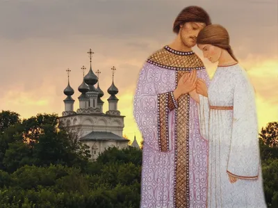 8 июля 2015 года день памяти Русских Православных Святых Петра и Февронии  (В иночестве Давида и Ефросиньи)