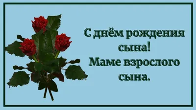 Поздравление с днем рождения сына в прозе - маме, родителям, подруге -  Главред