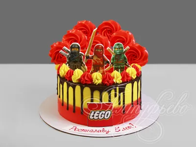 Торт «Лего Ниндзяго» с доставкой по Москве | Пироженка.рф
