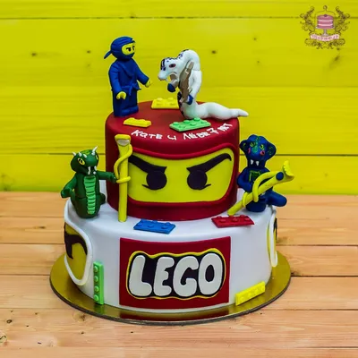 Торт Лего ниндзя - заказать по цене 1600 руб. с доставкой в Зеленограде