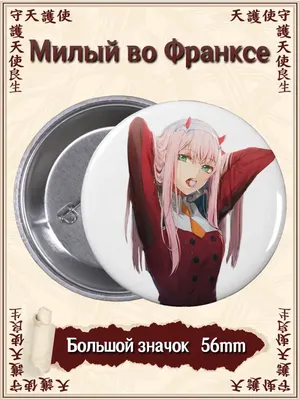 Набор значков \"Любимый во Франксе\" - купить в магазине Fast Anime по цене  1200 руб.