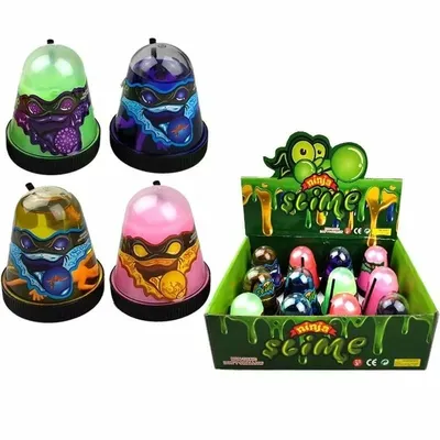 Лизун Slime Ninja Mega Аромат клубники 300г S300-17 купить по цене 2990 ₸ в  интернет-магазине Детский мир