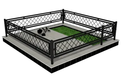 Купить ритуальные оградки на могилу в Красноярске по низким ценам