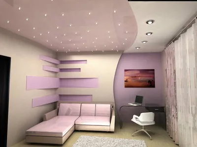 Натяжные потолки с рисунком 3D купить недорого в Казани, заказать натяжной потолок  3Д с установкой — компания «EcoStyle»