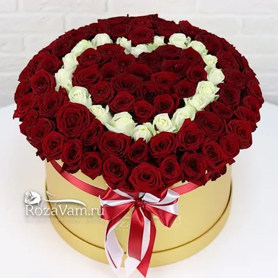 1️⃣ 51 роза в коробке – купить в Алматы | Голландские, местные