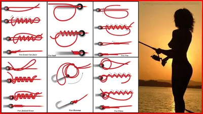 Рыболовные узлы для поводков и крючков: самый крепкий, как вязать