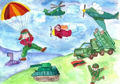 Всероссийский детский творческий конкурс, посвящённый 23 Февраля «С Днём  защитника Отечества!»