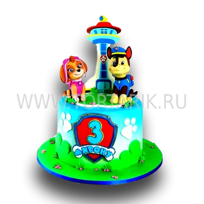 Щенячий патруль (Paw Patrol) Игровой набор Дино-смотровая башня Дино-миссия  - Акушерство.Ru