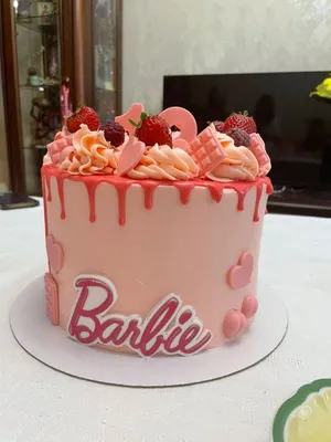 Бенто торт барби | Торт для девочки, Торт на день рождения, Торт с блёстками