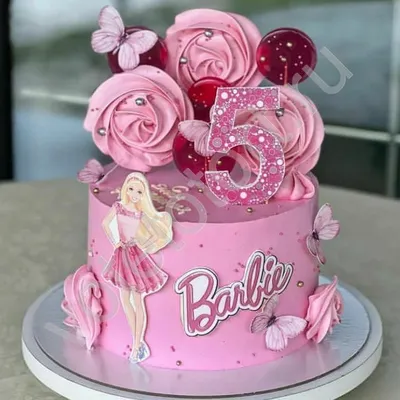 Розовые торты в стиле Barbie (из 2013 в 2023 год) | Kate's Cake_  Кондитерская жизнь | Дзен