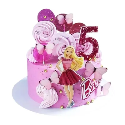 Торт принцесса Барби — на заказ по цене 950 рублей кг | Кондитерская  Мамишка Москва
